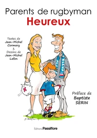 Parents de rugbyman heureux