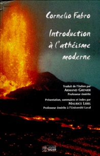 Cornelio Fabro - Introduction à l'athéisme moderne.