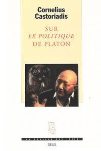 Sur "Le politique" de Platon