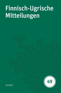 Finnisch-Ugrische Mitteilungen 49
