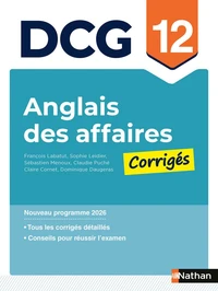 Anglais des affaires DCG 12