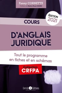 Cours d'anglais juridique