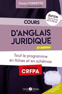Cours d'anglais juridique