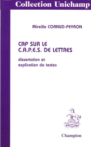 Cap sur le CAPES de Lettres