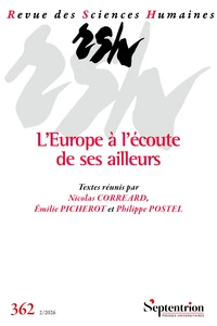 L'Europe à l'écoute de ses ailleurs