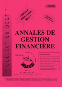 Annales de Gestion Financière Corrigé