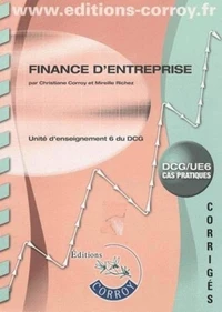 Finance d'entreprise UE6 du DCG