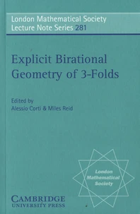Explicit Birational Geometry of 3-folds