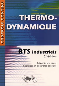 Thermodynamique BTS Industriels