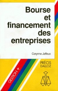 Corynne Jaffeux - Bourse et financement des entreprises.