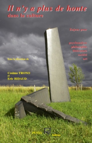 Cosimo Trono et Eric Bidaud - Il n'y a plus de honte dans la culture - Enjeux pour psychanalyse, philosophie, littérature, société, art.