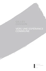 Vers une espérance commune