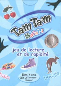 Jeu de cartes Tam Tam Safari CE1 niveau 1 dès 7 ans