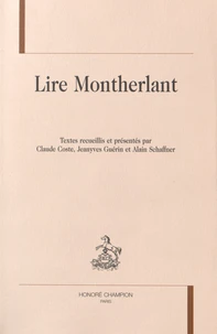 Lire Montherlant