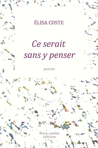 Ce serait sans y penser