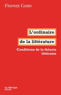 L'ordinaire de la littérature