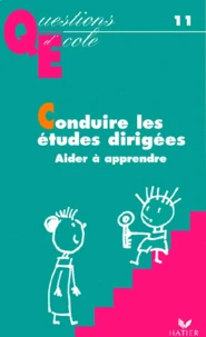 CONDUIRE LES ETUDES DIRIGEES.