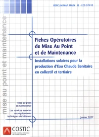 Installations solaires pour la production d'eau chaude sanitaire en collectif et tertiaire