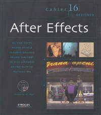 COTTE ET AL - After Effects. 1 Cédérom
