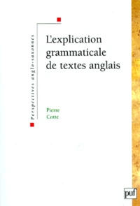 L'explication grammaticale de textes anglais
