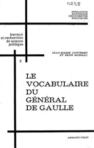 Le vocabulaire du général De Gaulle