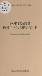 Portraits pour ma mémoire