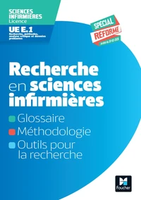 UE E1 - Recherche en sciences infirmières : définitions, outils et méthodologie - DEI