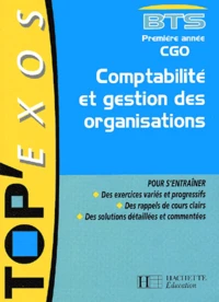 Comptabilite Et Gestion Des Organisations Bts 1ere Annee Cgo