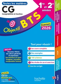 Toutes les épreuves BTS CG 1re et 2e années