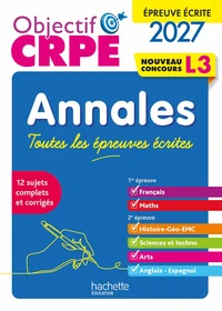 Annales Toutes les épreuves écrites  L3
