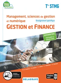 Management, sciences de gestion et numérique Gestion et finance enseignement spécifique Tle STMG