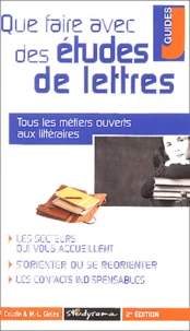 Que faire avec des études littéraires ?