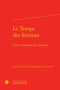 Le Temps des femmes