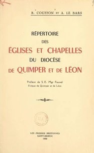 Répertoire des églises et chapelles du diocèse de Quimper et de Léon