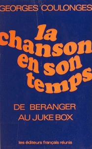 La chanson en son temps
