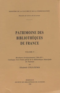 Patrimoine des Bibliothèques de France