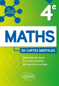 Mathématiques 4e en cartes mentales