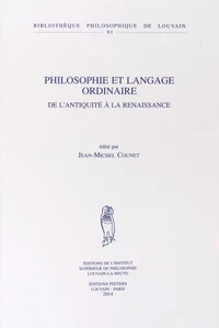 Philosophie et langage ordinaire