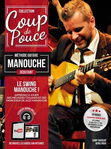 Samy Daussat et Denis Roux - Méthode Guitare manouche débutant. 1 DVD