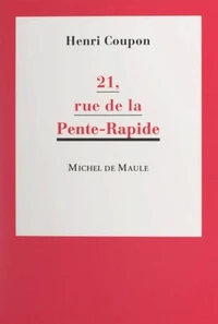 21, rue de la Pente-Rapide