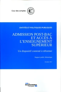 Admission post-bac et accès à l'enseignement supérieur