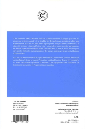 Admission post-bac et accès à l'enseignement supérieur. Un dispositif contesté à réformer