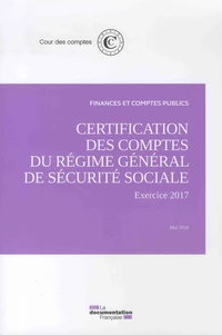 Certification des comptes du régime général de sécurité sociale