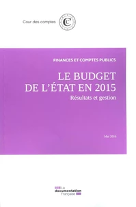 Le budget de l'Etat en 2015