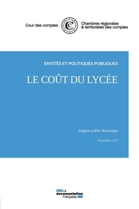  Cour des comptes - Le coût du lycée.