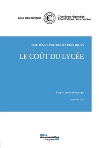 Le coût du lycée