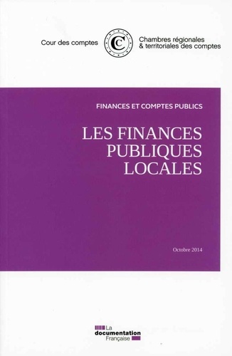  Cour des comptes - Les finances publiques locales.
