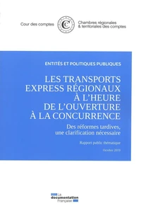 Les transports express régionaux à l'heure de l'ouverture à la concurrence