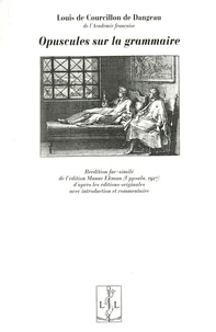Opuscules sur la grammaire