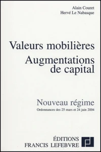 Valeurs mobilières, Augmentations de capital